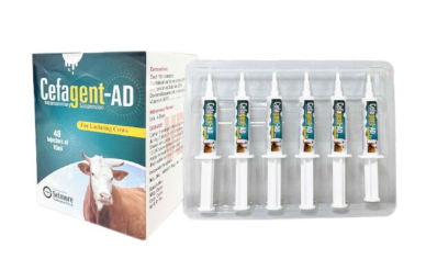 Cefagent-AD Intramammary Suspension (for Lactating cows)